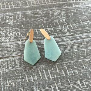 Kendra Scott Camila Earrings in Teal Quartzite